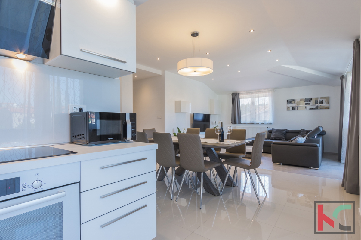 Istra, Medulin, trisobno stanovanje 94,72 m2, #prodaja