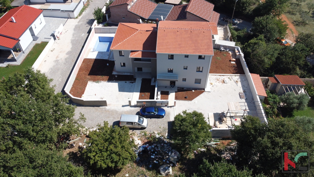 Istra, Medulin, Pomer, stanovanje v novogradnji, 90m2 z dvema parkirnima mestoma #prodaja