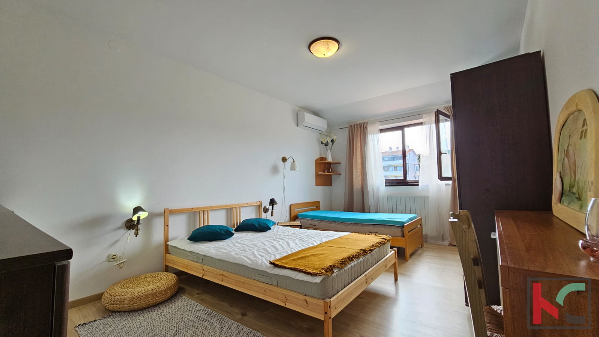 Istra, Pula, Veruda, opremljeno in takoj vseljivo stanovanje s teraso, 60,85m2, #prodaja