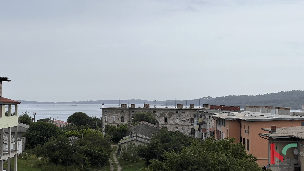Pula, Stoja, trisobno družinsko stanovanje, 2s, 59,24 m2, pogled na morje #prodaja