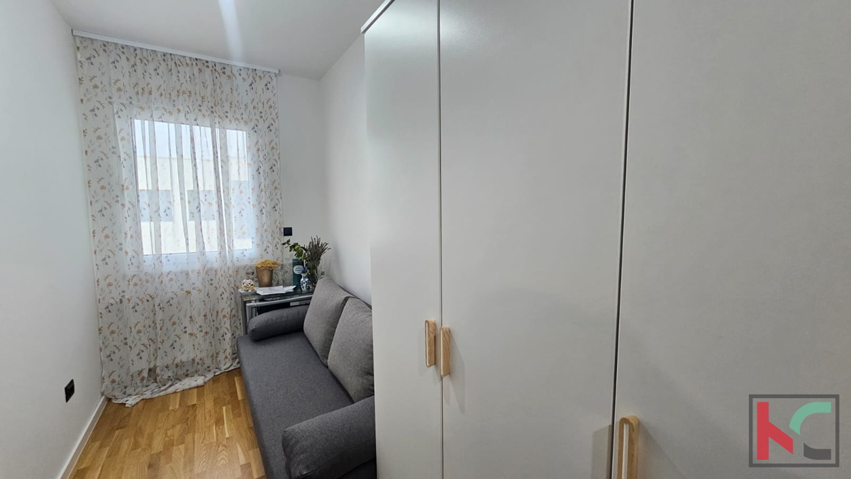 Istra, Pula, Monvidal, stanovanje 2SS+DB v novogradnji z dvigalom, prostorna loža, #prodaja