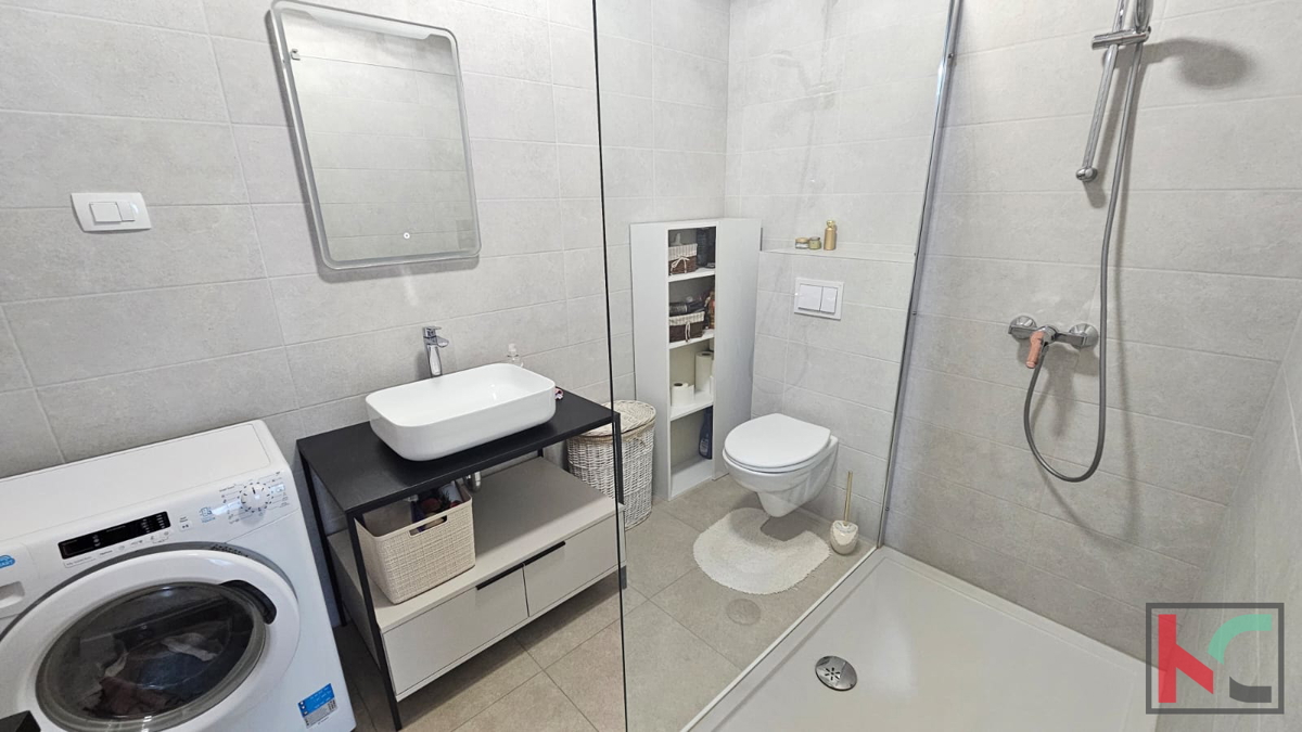 Istra, Pula, Monvidal, stanovanje 2SS+DB v novogradnji z dvigalom, prostorna loža, #prodaja