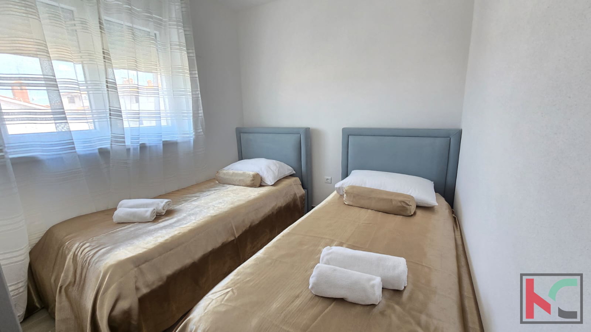 Fažana, Peroj, stan 53,84 m2 z dvema spalnicama v novogradnji, #prodaja