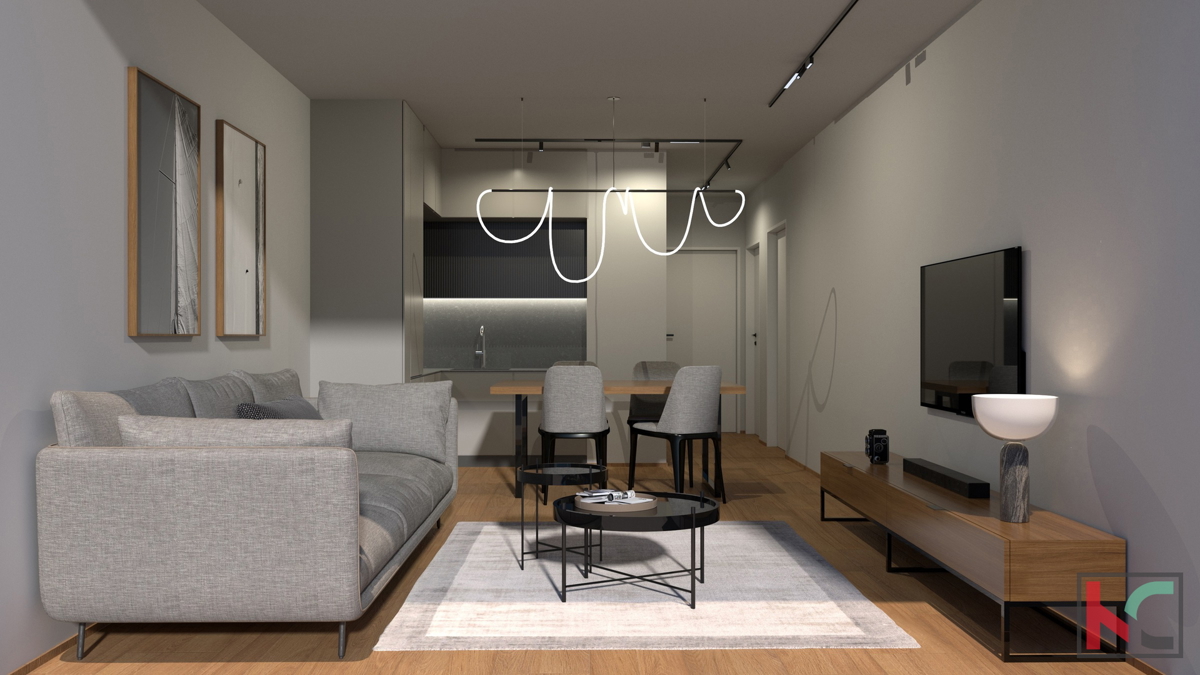 PULA, ŠIJANA, STANOVANJE 64,92 m2 STANOVANJE Z LOĐO IN DVEMA PARKIRNIMA MESTOMA, #PRODAJA