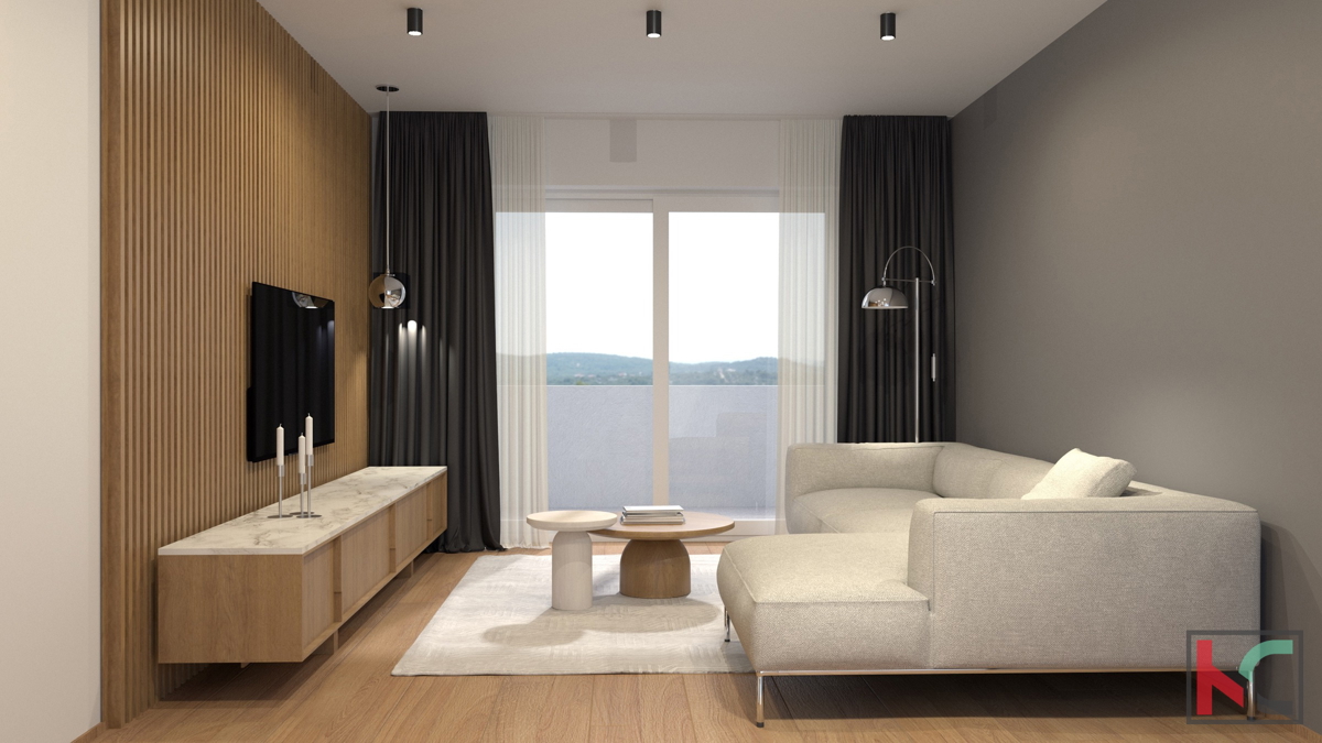 PULA, ŠIJANA, STANOVANJE 64,92 m2 STANOVANJE Z LOĐO IN DVEMA PARKIRNIMA MESTOMA, #PRODAJA