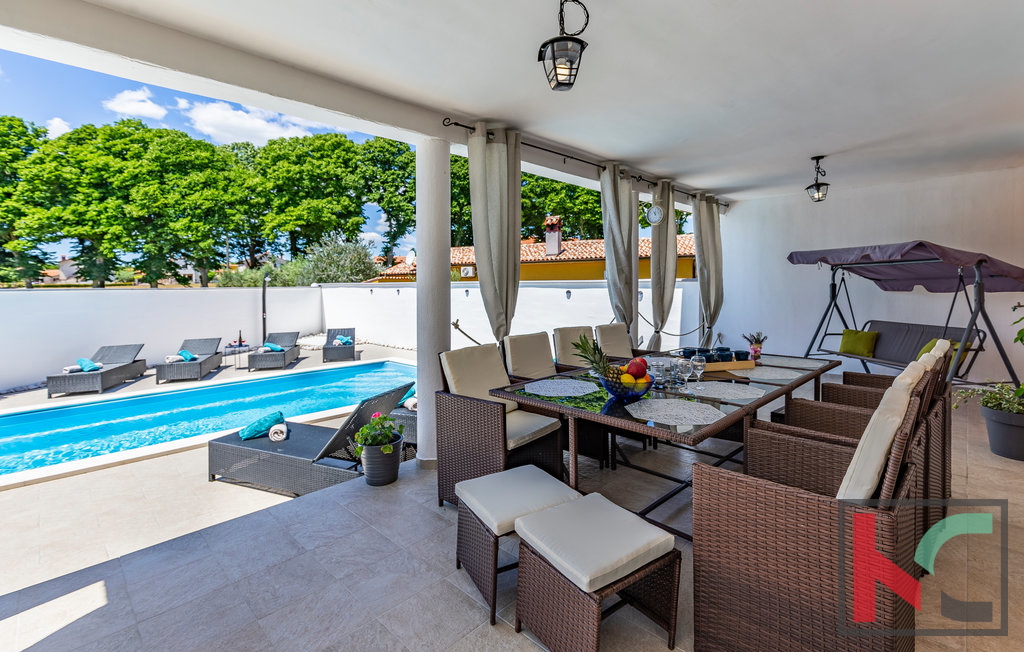 Istra, Marčana, nova hiša z bazenom za počitnice ali družinsko življenje, 4 spalnice, odlična lokacija