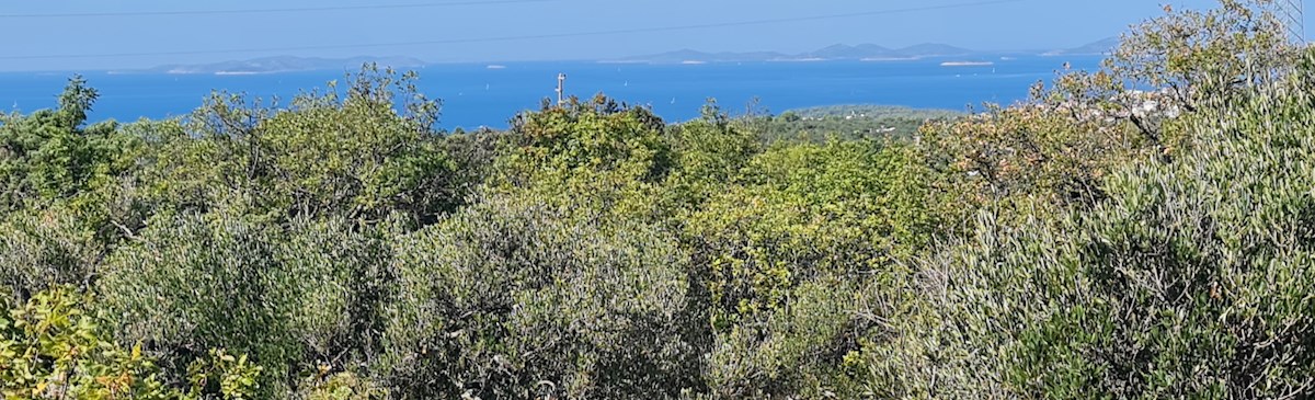 Primošten gradbeno zemljišče z pogledom na morje