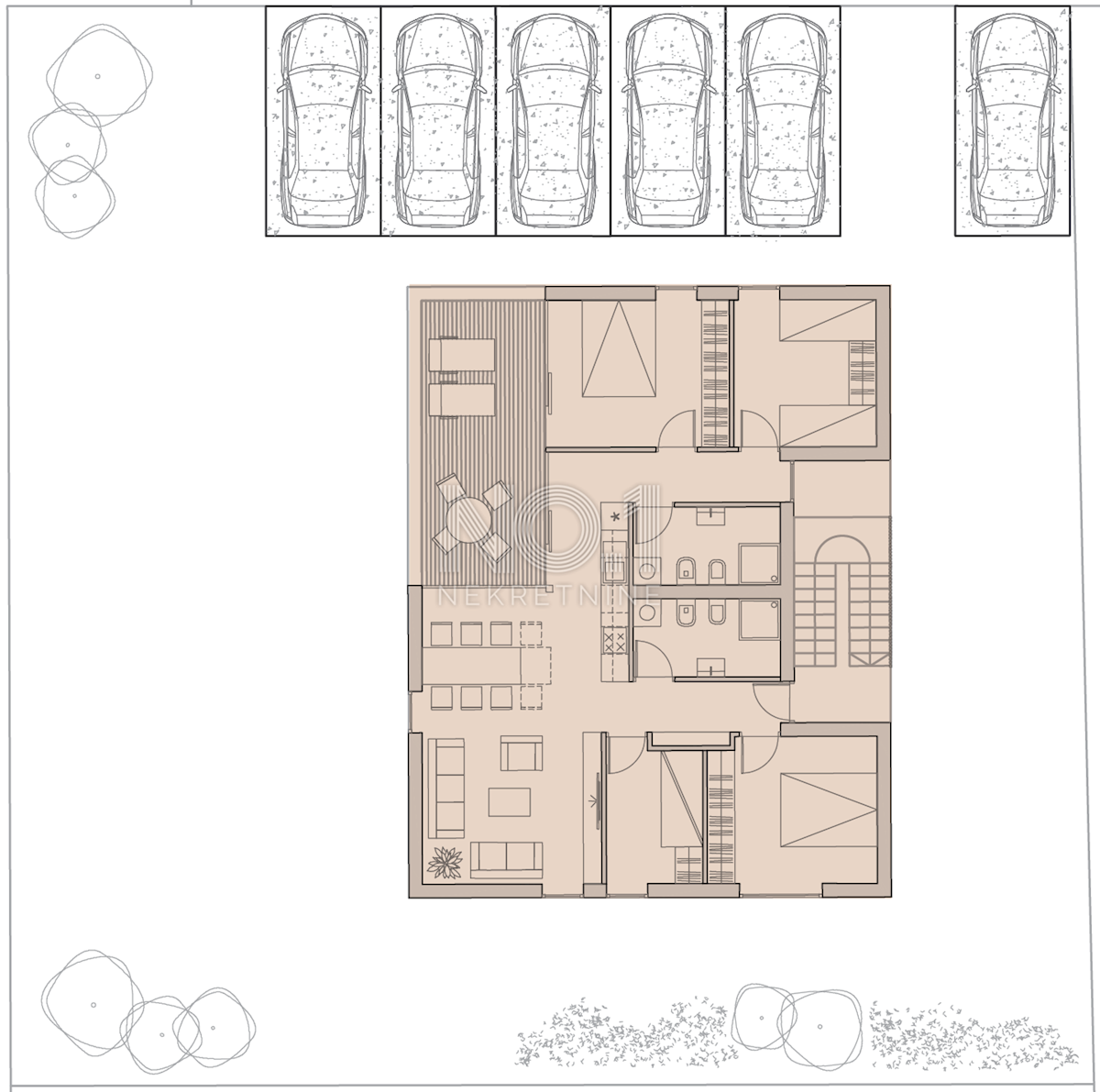 Brtonigla - apartma A15 v novogradnji
