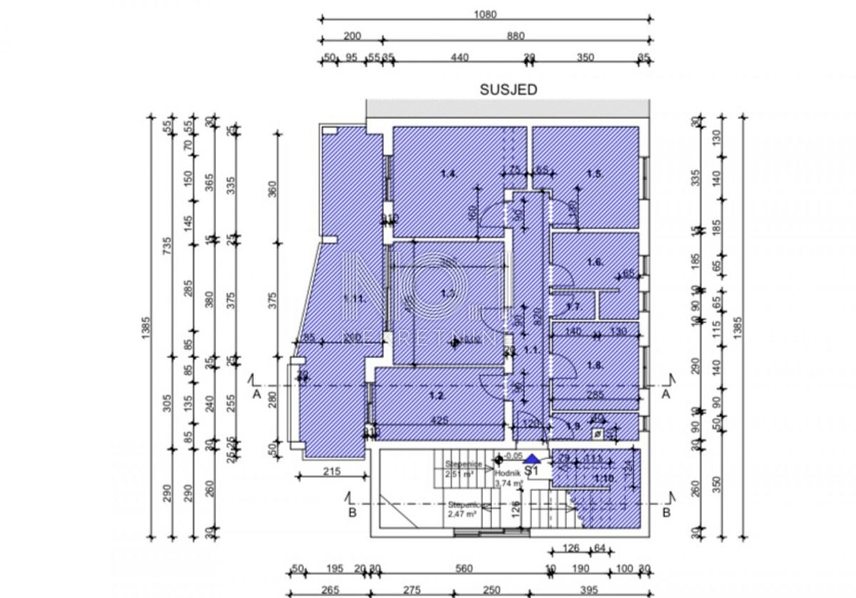 Punat - prodaja apartmajev na atraktivni lokaciji