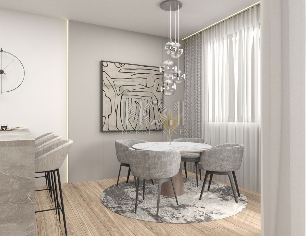 Lovran - apartmaji v novi urbani stavbi s pogledom na morje