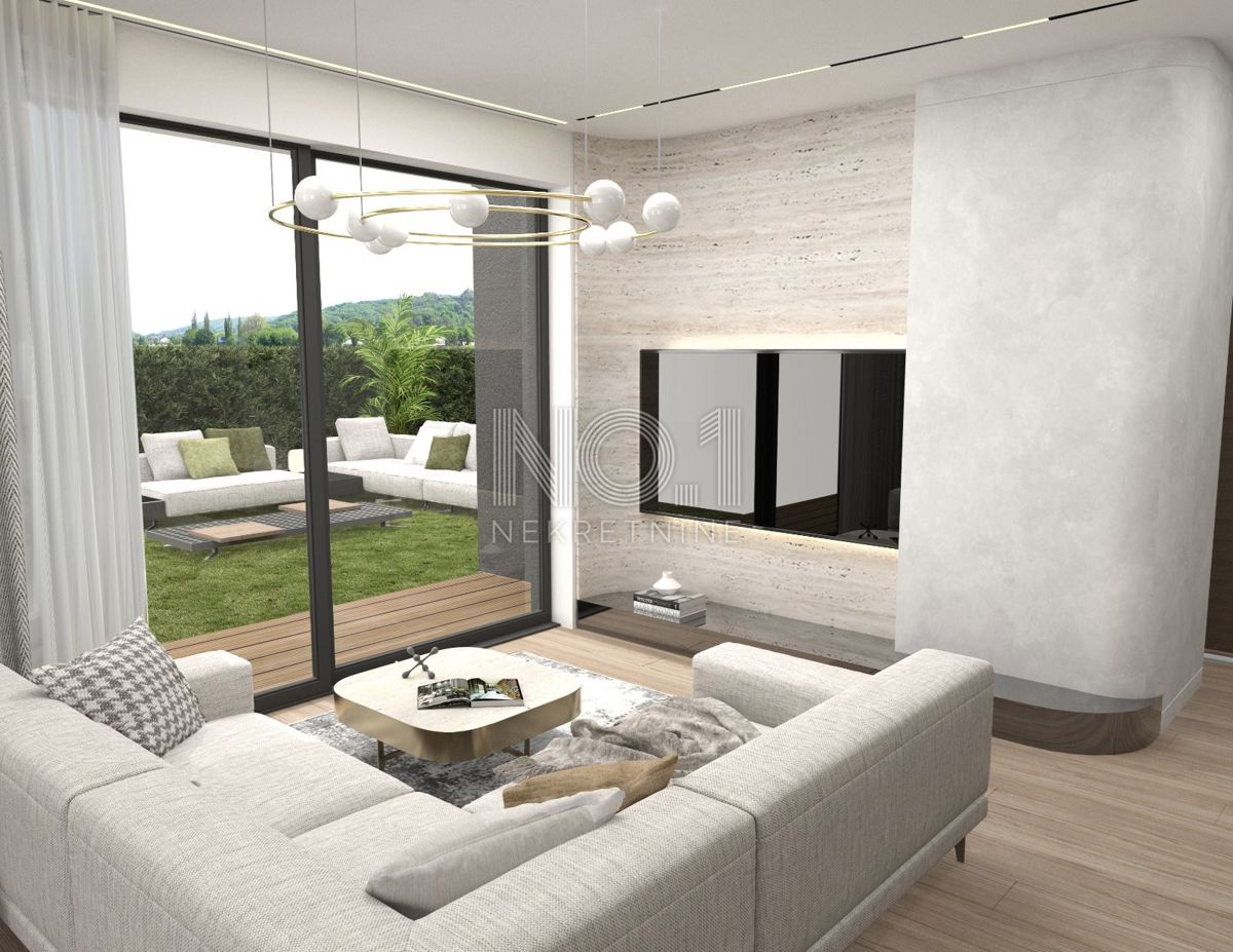 Lovran - apartmaji v novi urbani stavbi s pogledom na morje