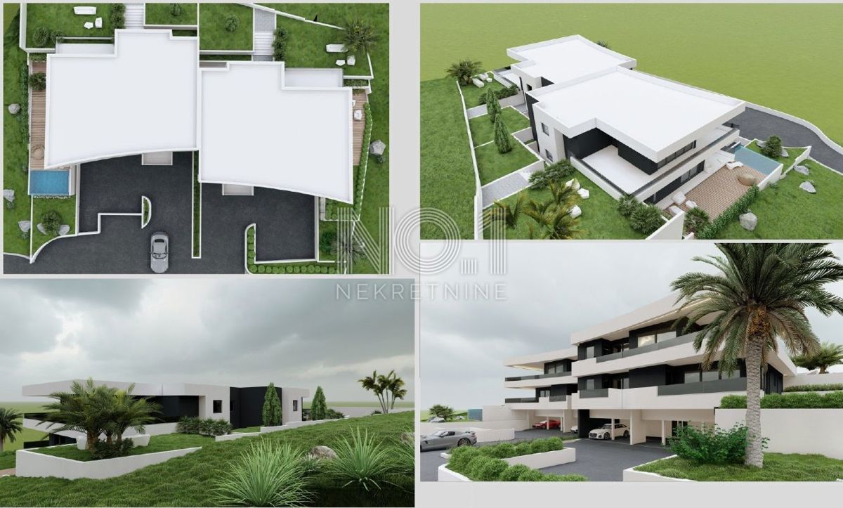 Lovran - apartmaji v novi urbani stavbi s pogledom na morje