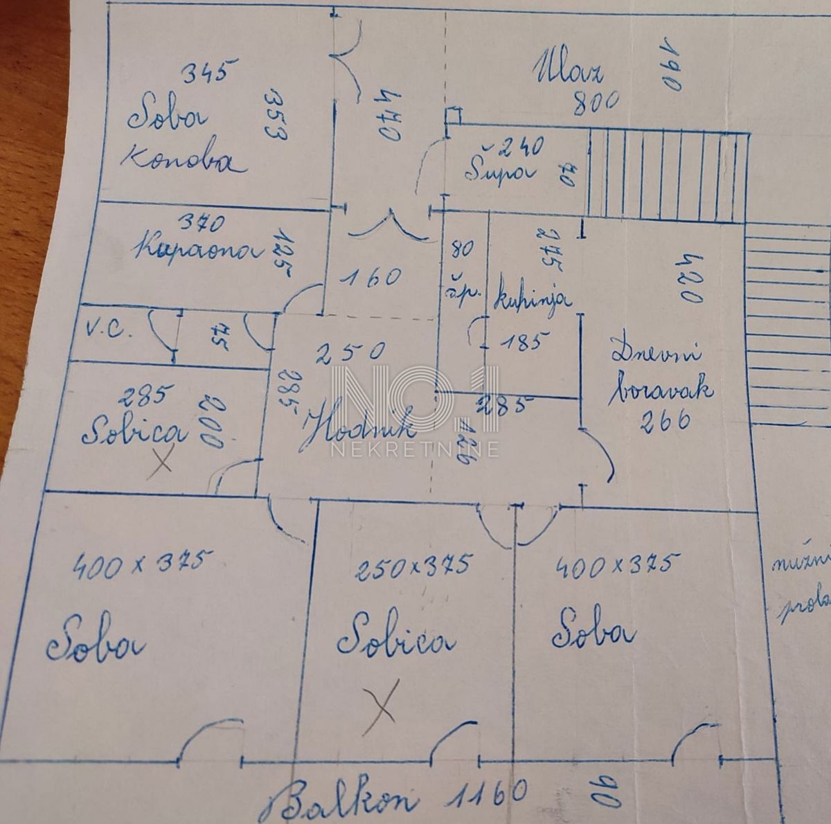 Kozala - prodaja stanovanja za adaptacijo