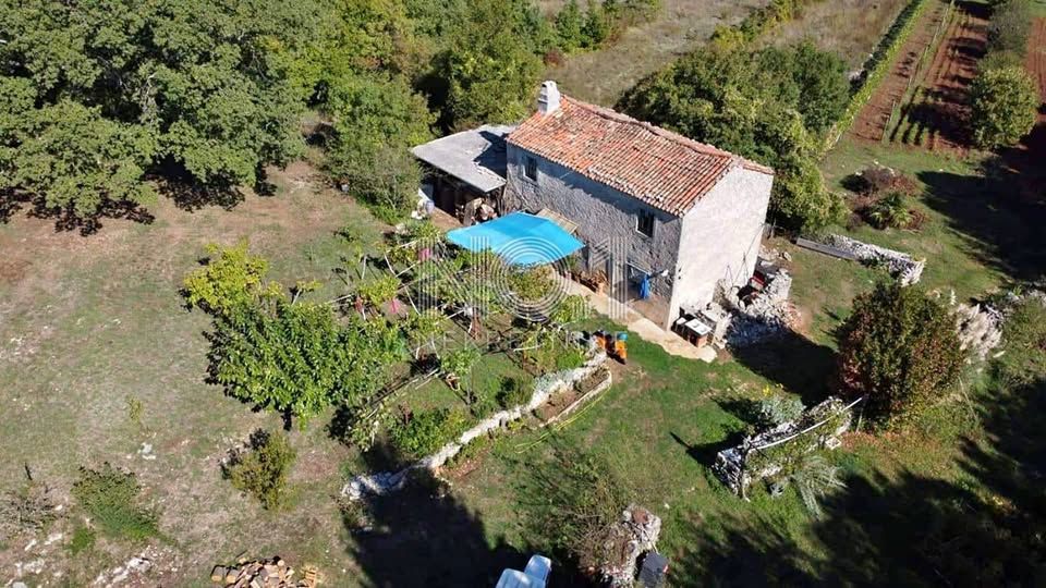 Labin - prodaja nepremičnine na samem s samostojno kamnito dediščino