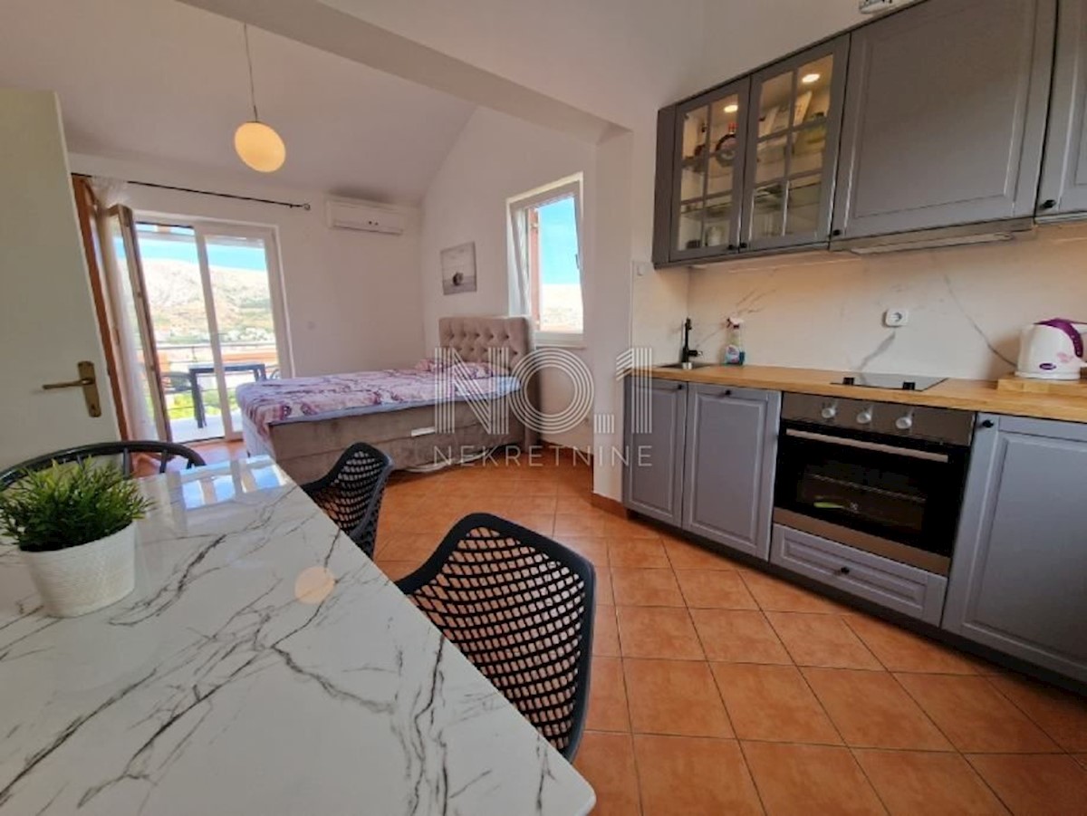 Pag - lepa 2 apartmaja s pogledom na morje