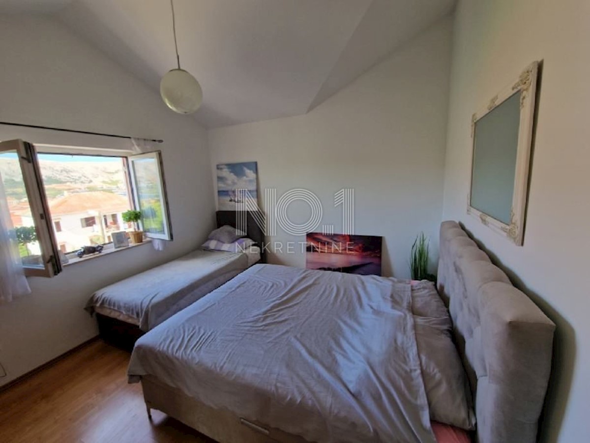 Pag - lepa 2 apartmaja s pogledom na morje