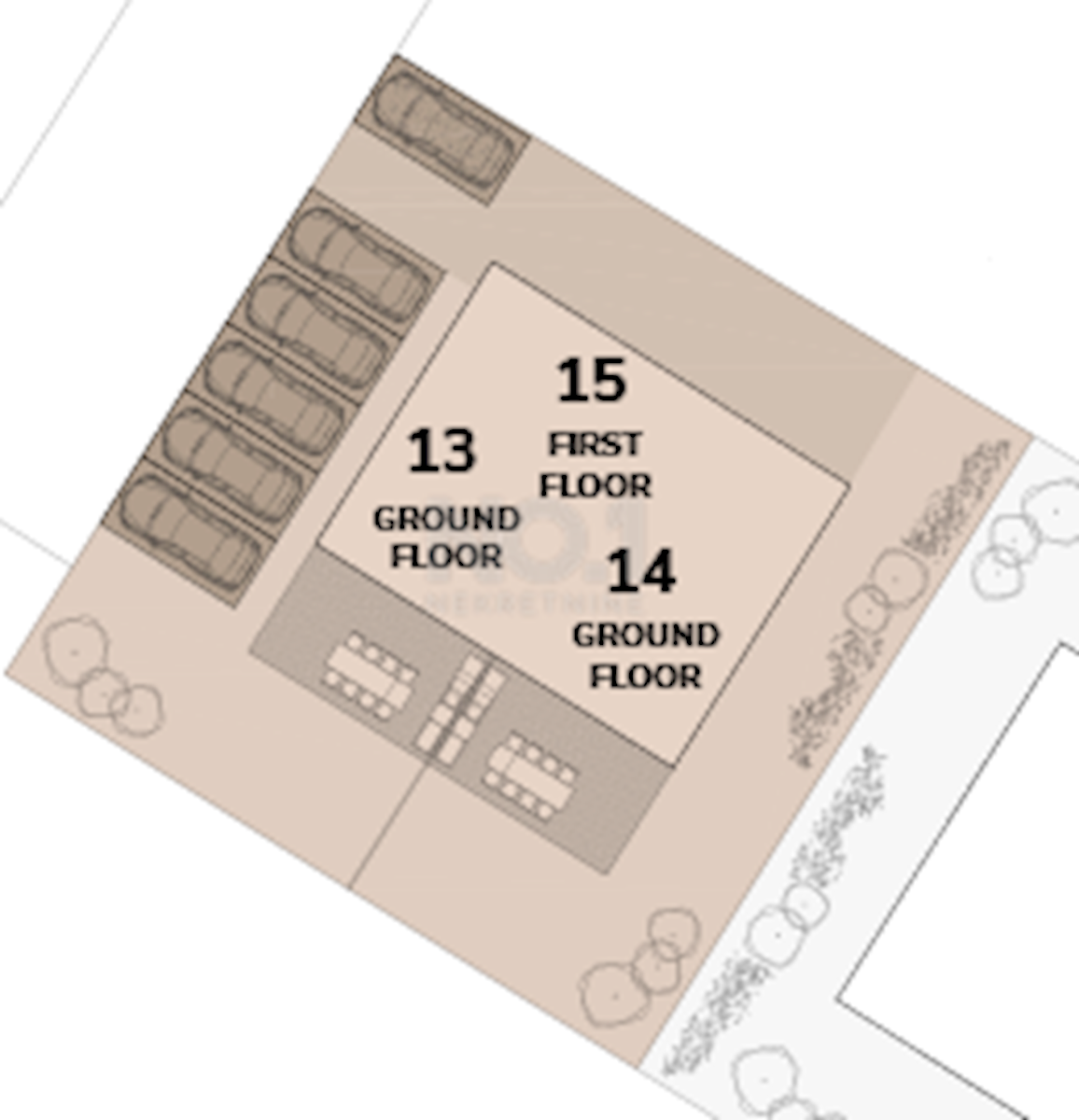 Brtonigla - apartma A14 v novogradnji