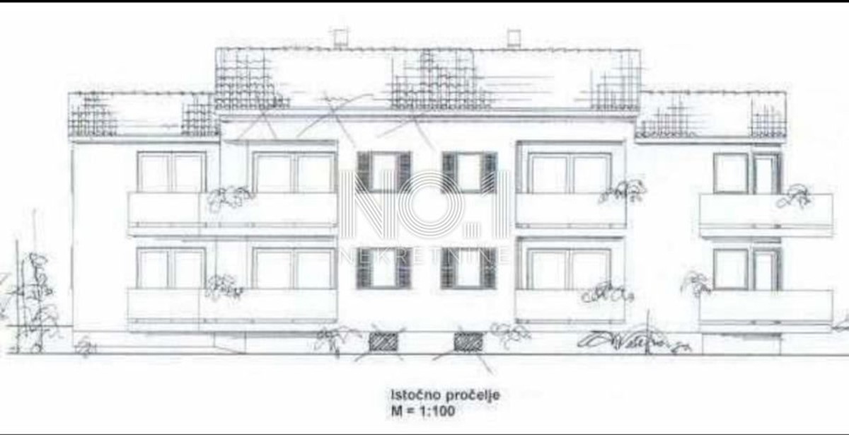 Oprić - gradbeno zemljišče s pogledom na morje
