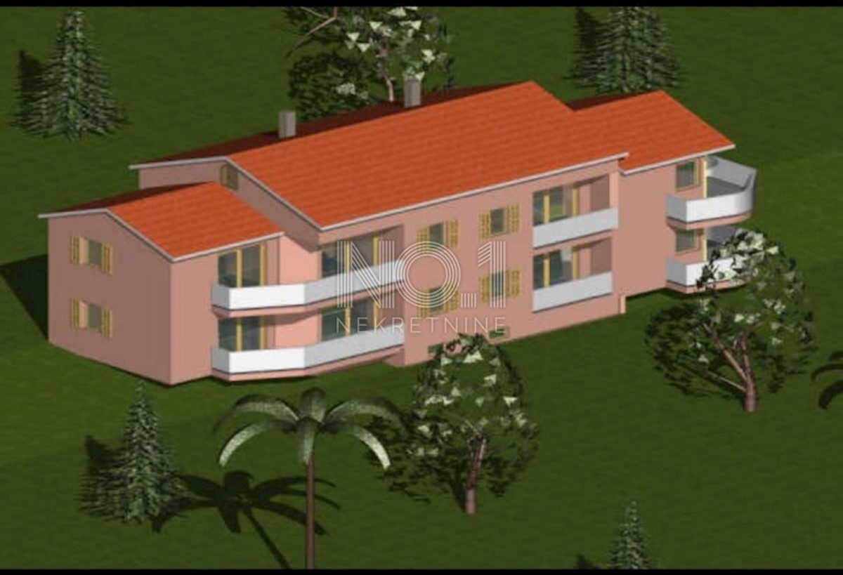 Oprić - gradbeno zemljišče s pogledom na morje