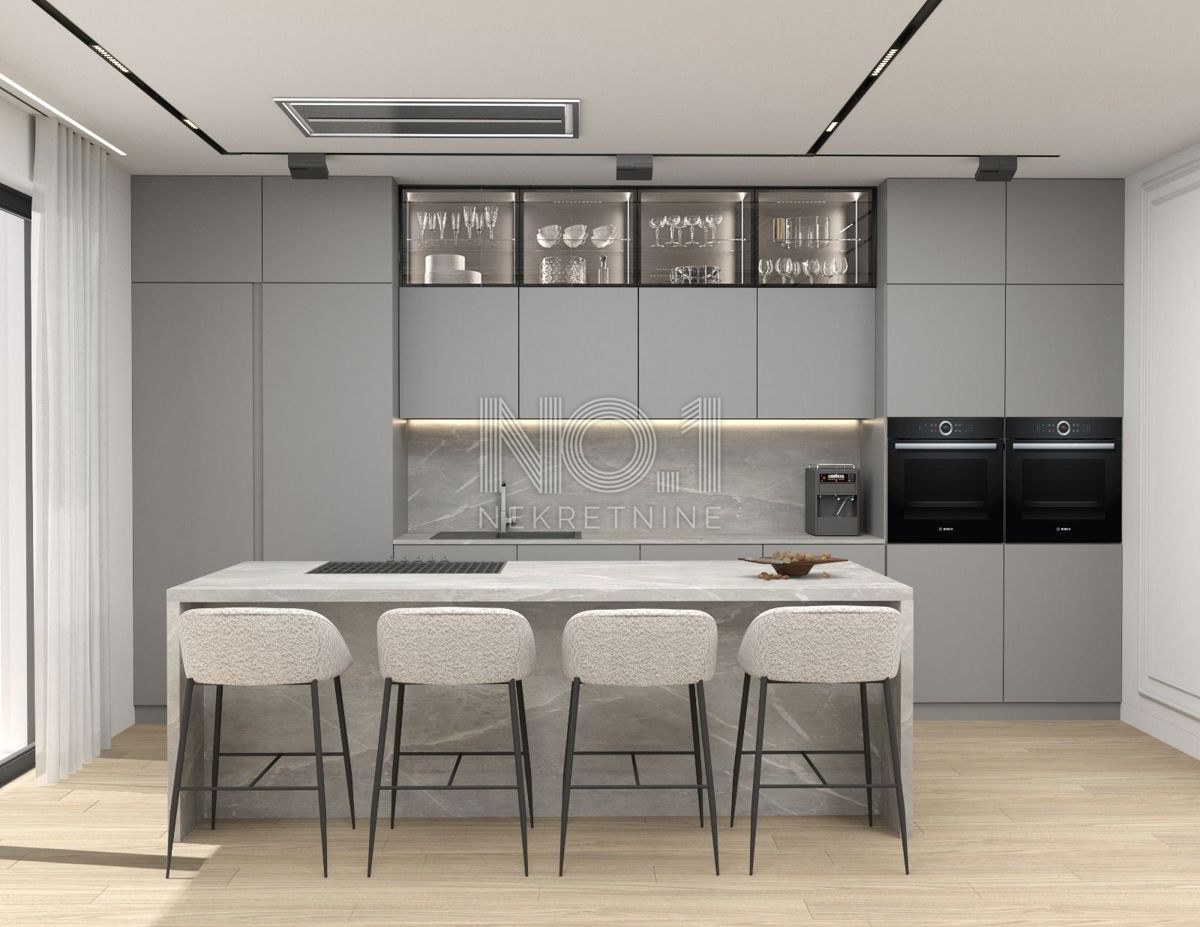 Lovran - apartmaji v novi urbani stavbi s pogledom na morje