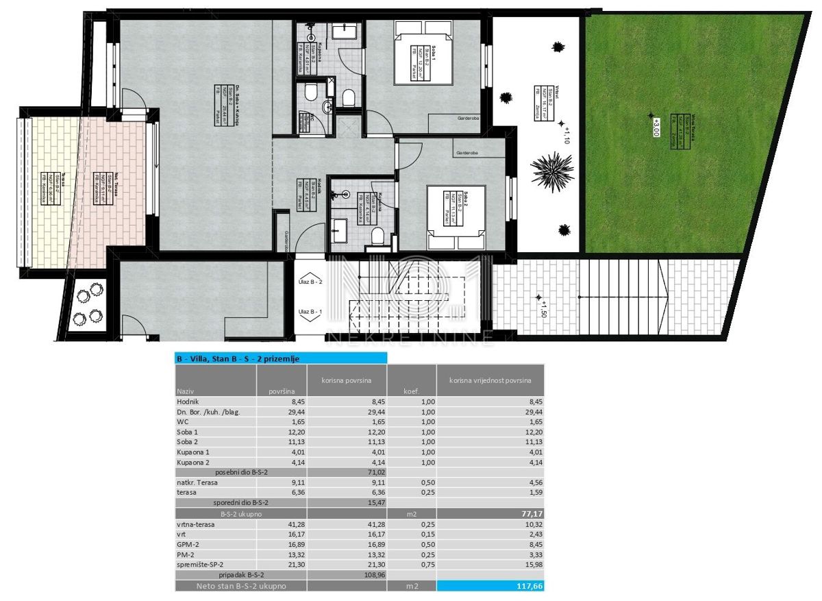 Lovran - apartmaji v novi urbani stavbi s pogledom na morje