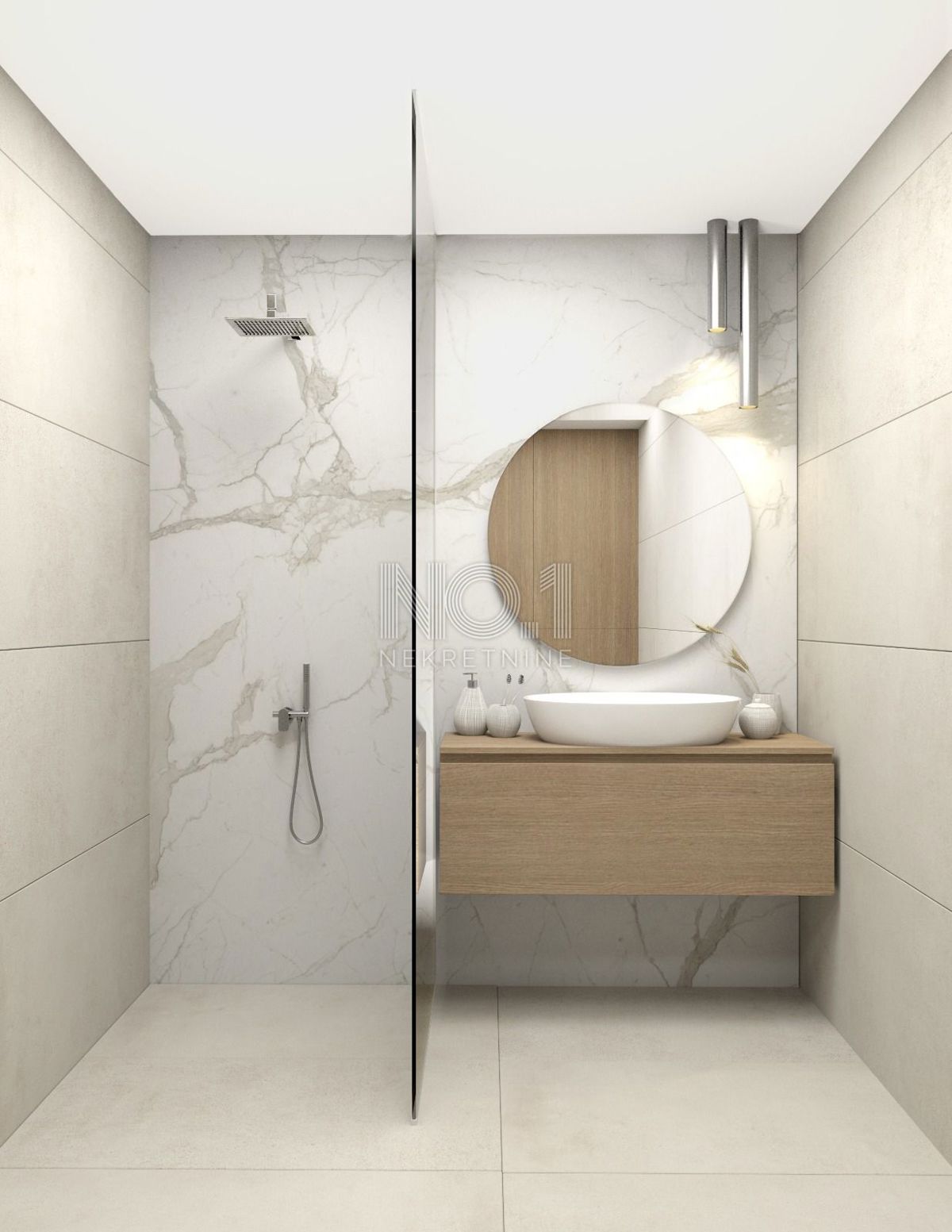 Lovran - apartmaji v novi urbani stavbi s pogledom na morje