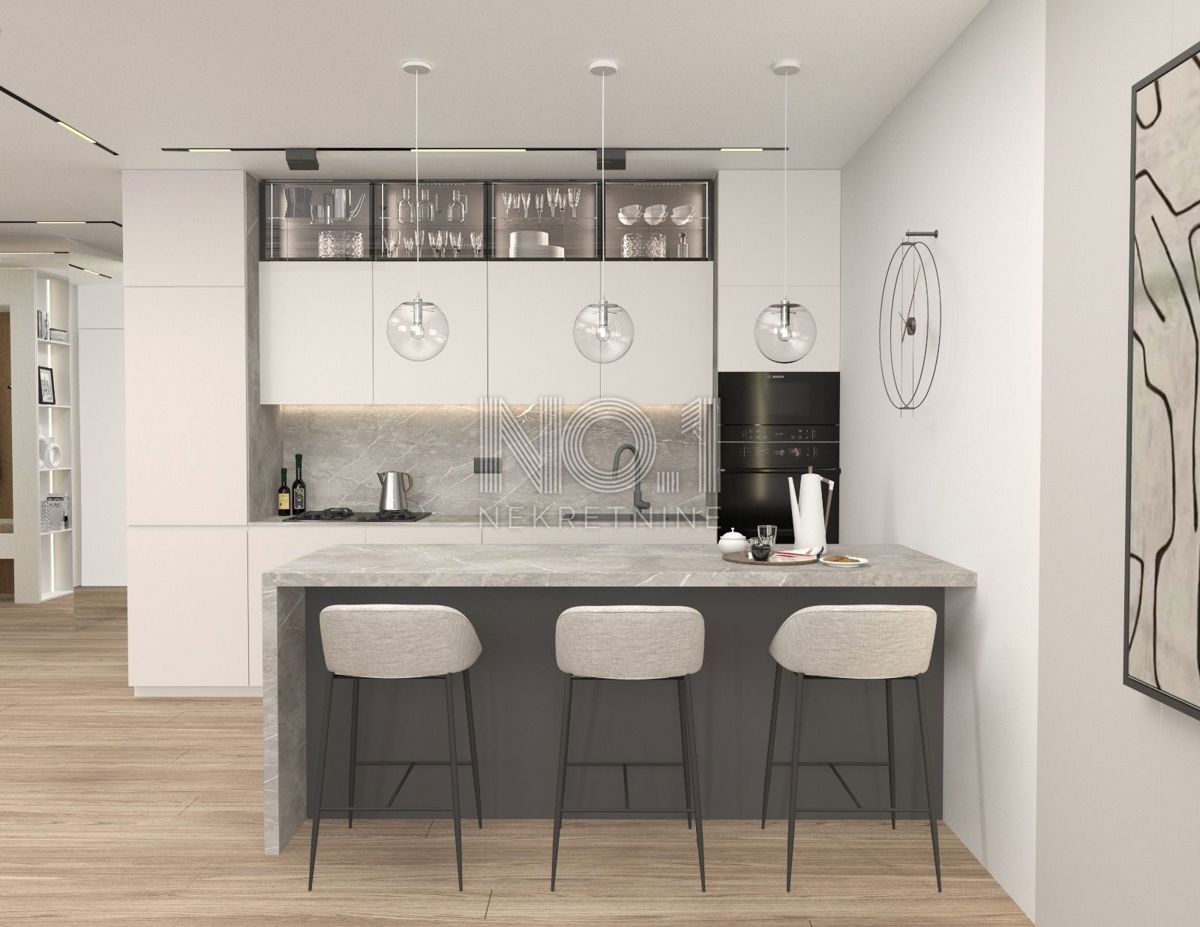 Lovran - apartmaji v novi urbani stavbi s pogledom na morje