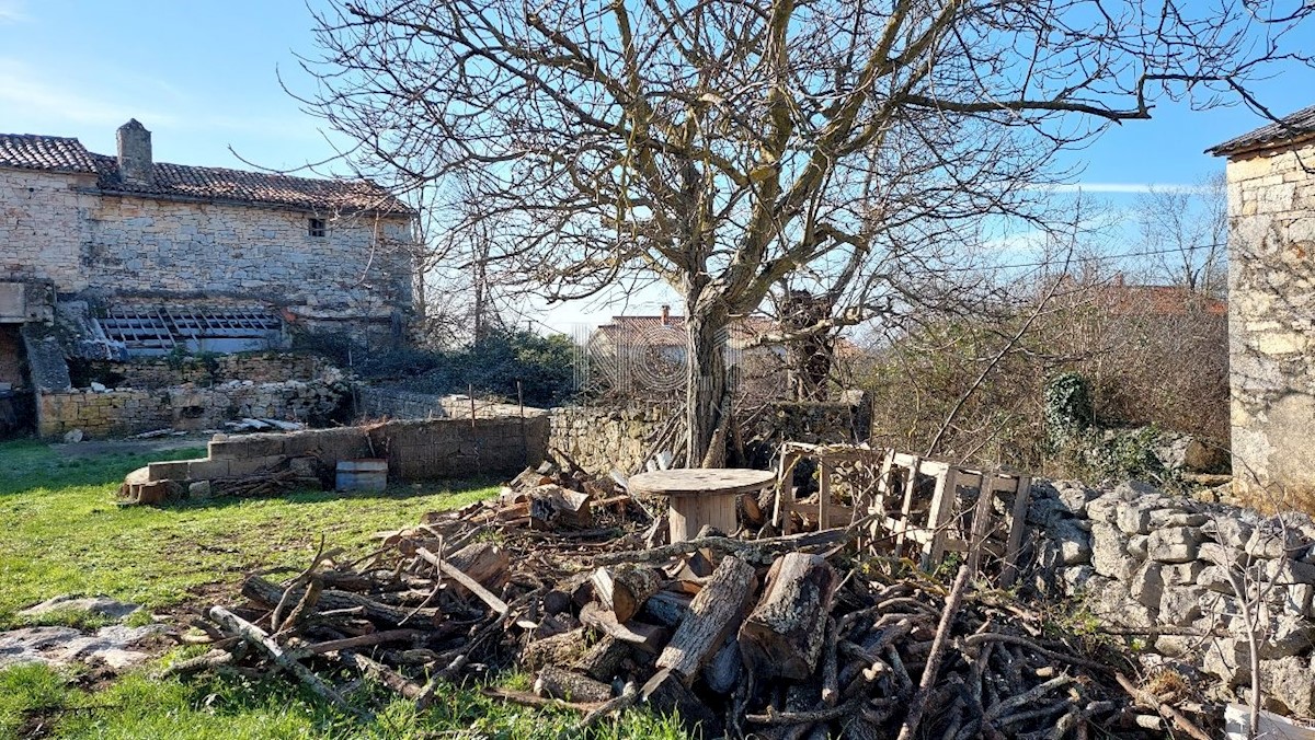Višnjan - prodaja starine za obnovo z vrtom