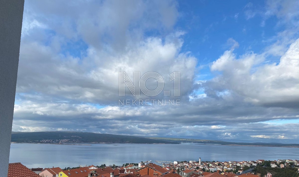 Crikvenica - prodaja novogradnje s čudovitim pogledom na morje