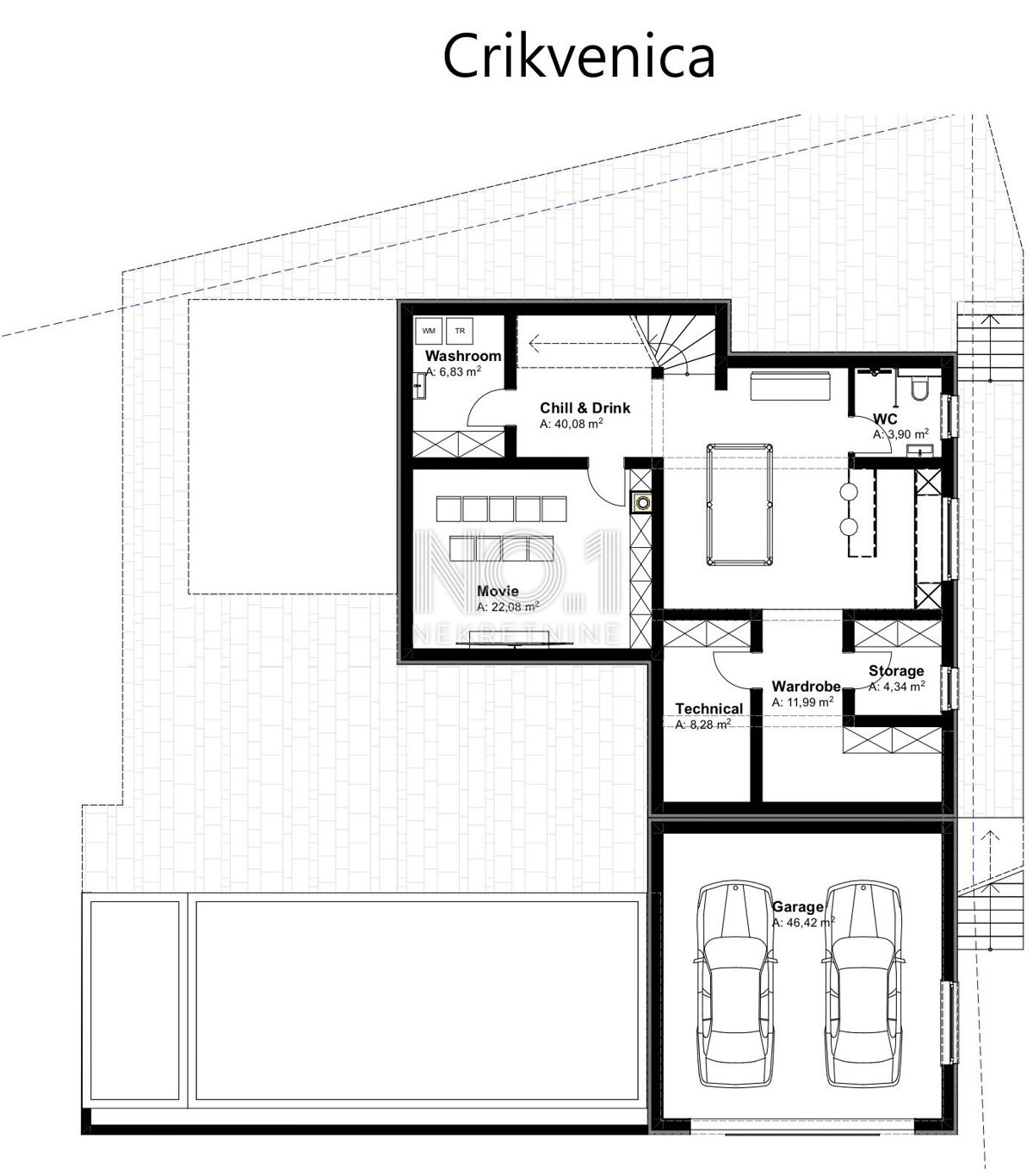 Hiša Crikvenica, 380m2