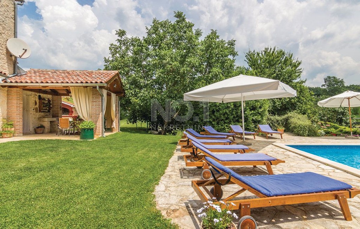Tinjan - kamnita avtohtona vila z gradbiščem