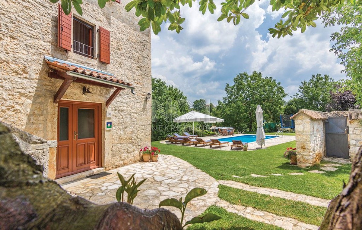 Tinjan - kamnita avtohtona vila z gradbiščem