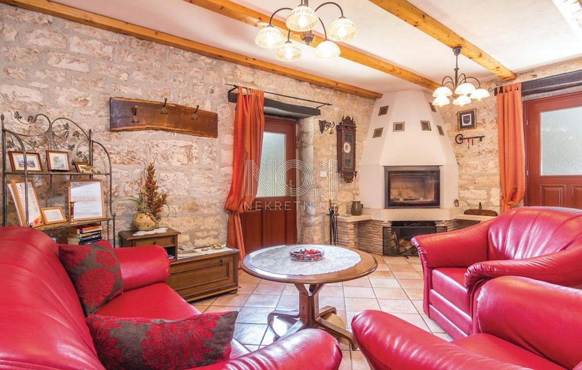 Tinjan - kamnita avtohtona vila z gradbiščem