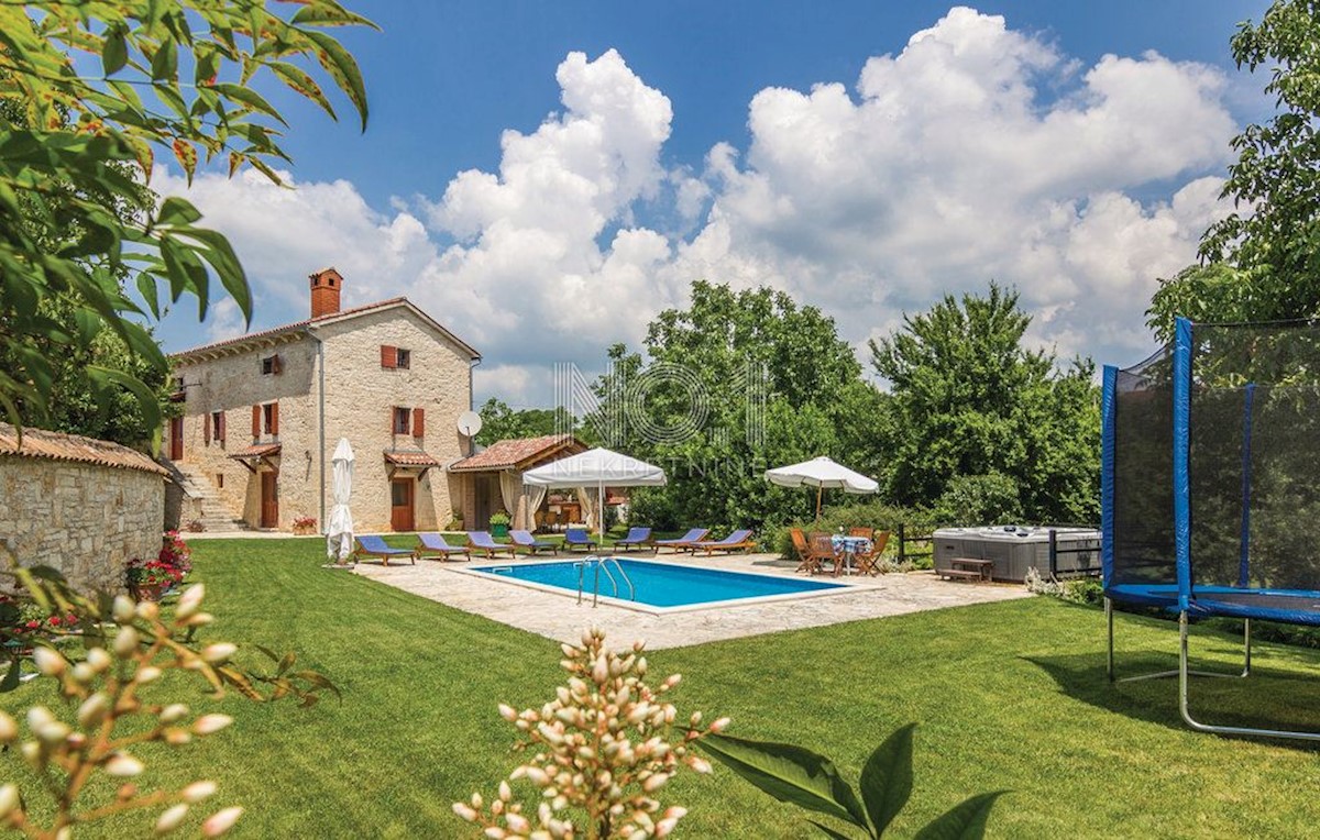 Tinjan - kamnita avtohtona vila z gradbiščem