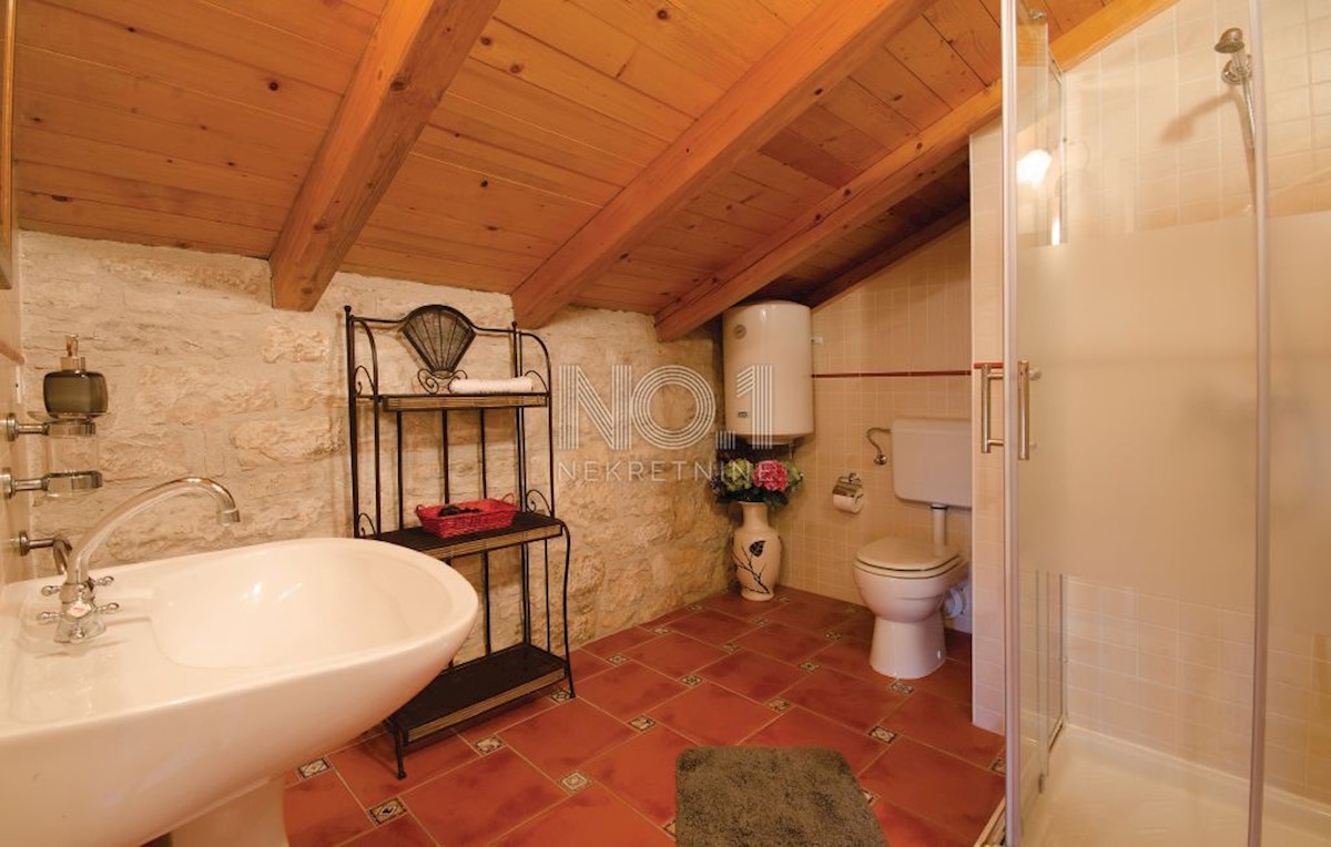 Tinjan - kamnita avtohtona vila z gradbiščem