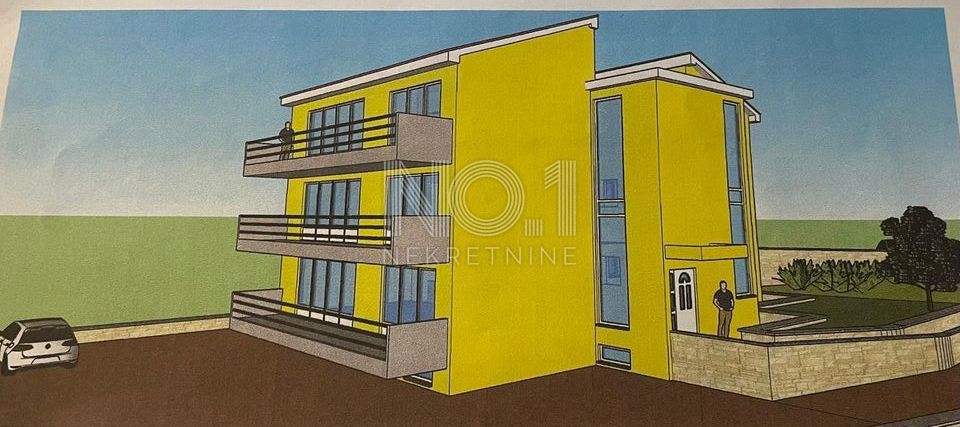 Kastav - sale of construction land with construction permit
