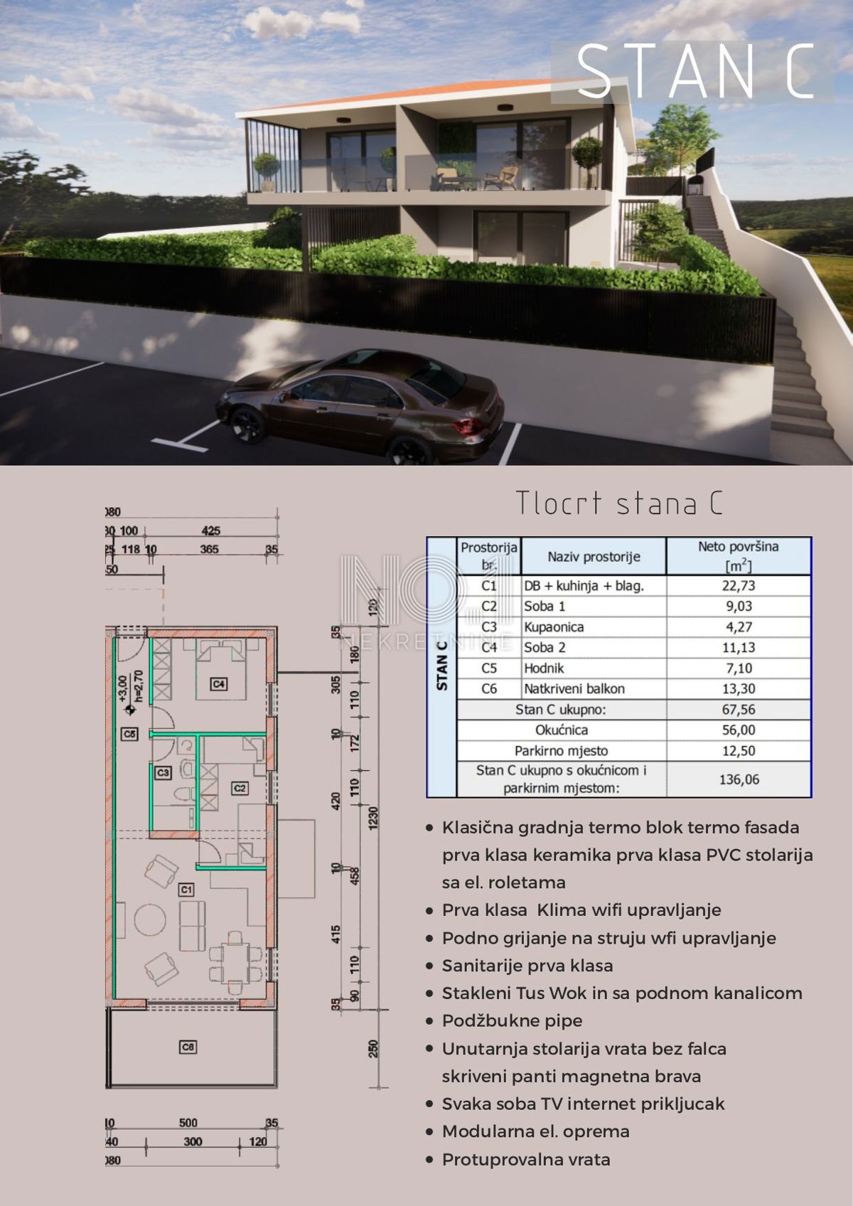 Omišalj - prodaja apartmajev v novogradnji