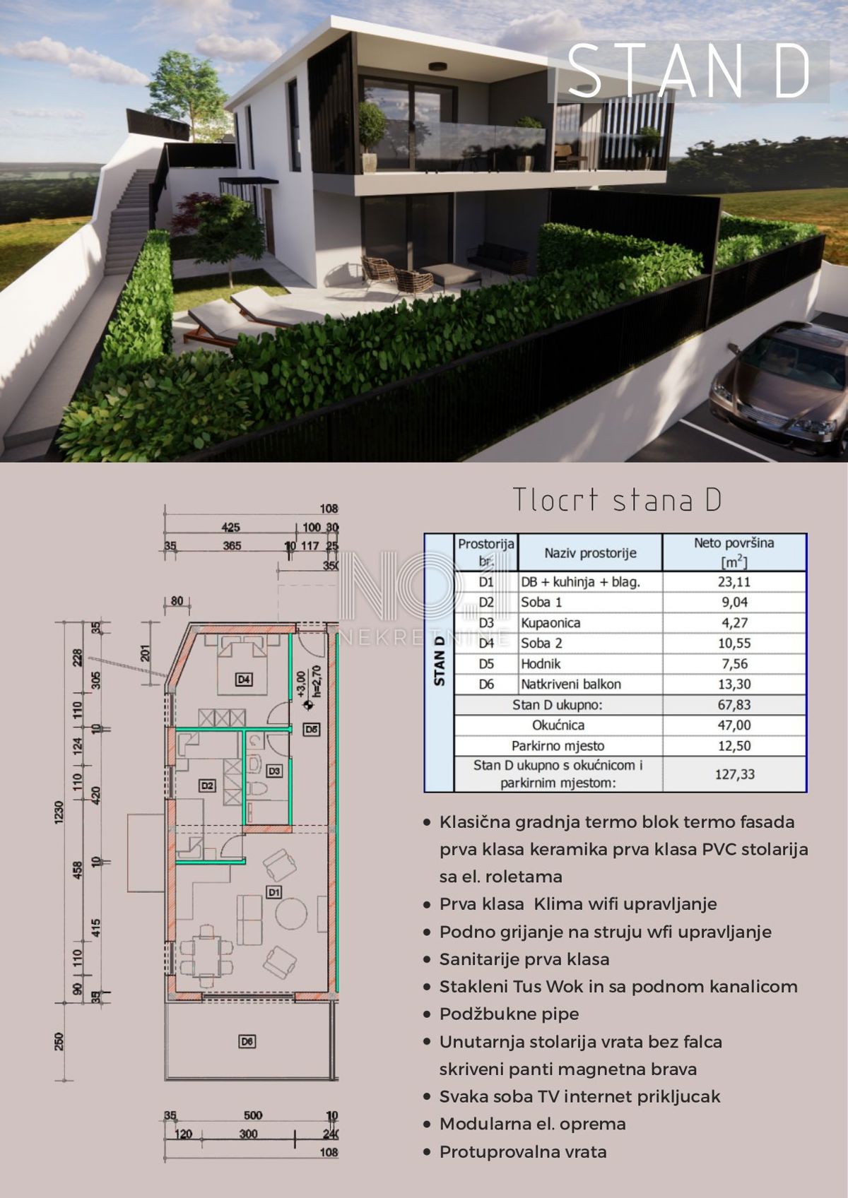 Omišalj - prodaja apartmajev v novogradnji