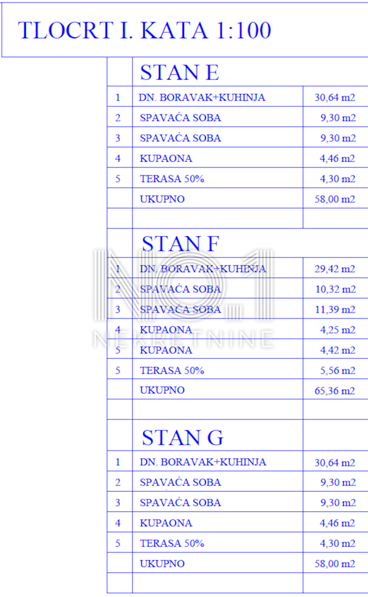 Stanovanje Tar, Tar-Vabriga, 65,36m2