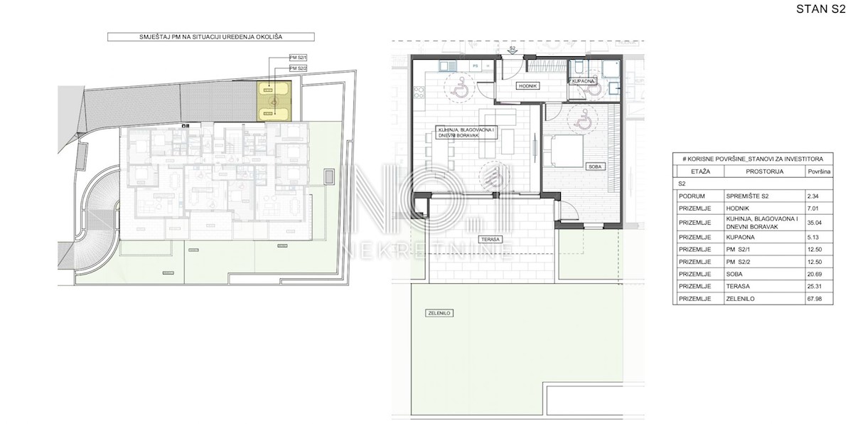Stanovanje Trsat, Rijeka, 119,10m2