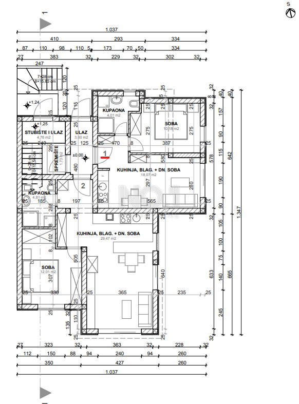 Njivice - sale of apartments in an exclusive new building