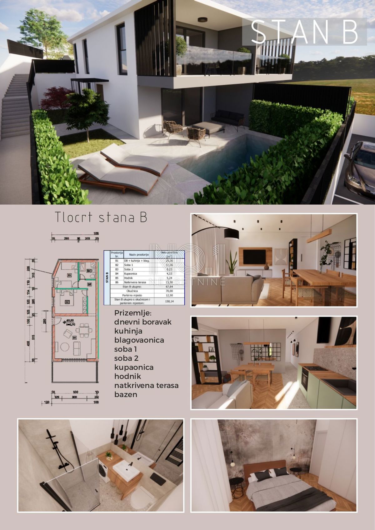 Omišalj - prodaja apartmajev v novogradnji