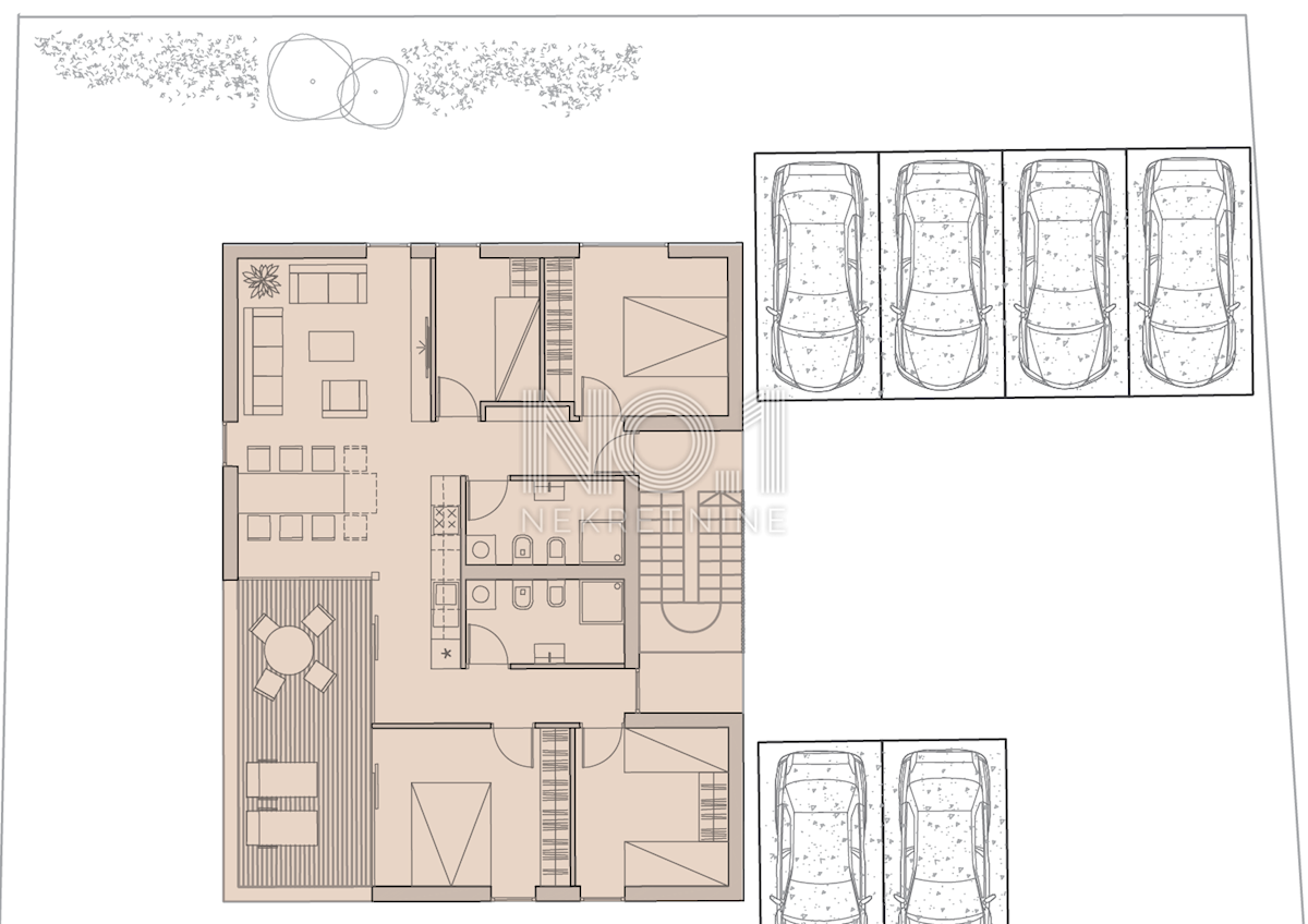 Brtonigla - apartma A21 v novogradnji
