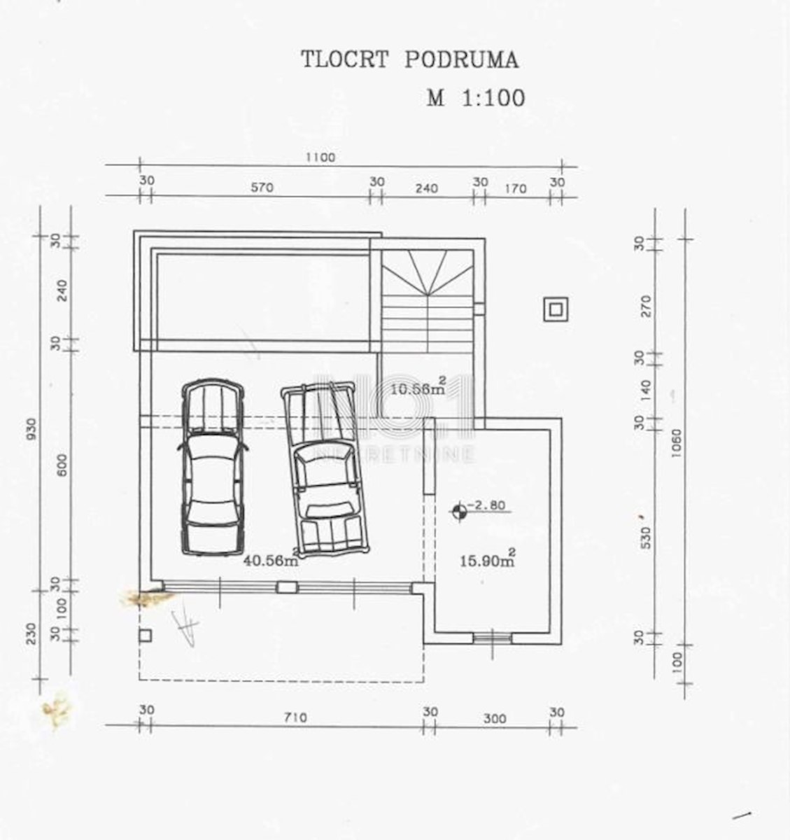 Kraljevica - Rohbau hiša s pogledom na morje
