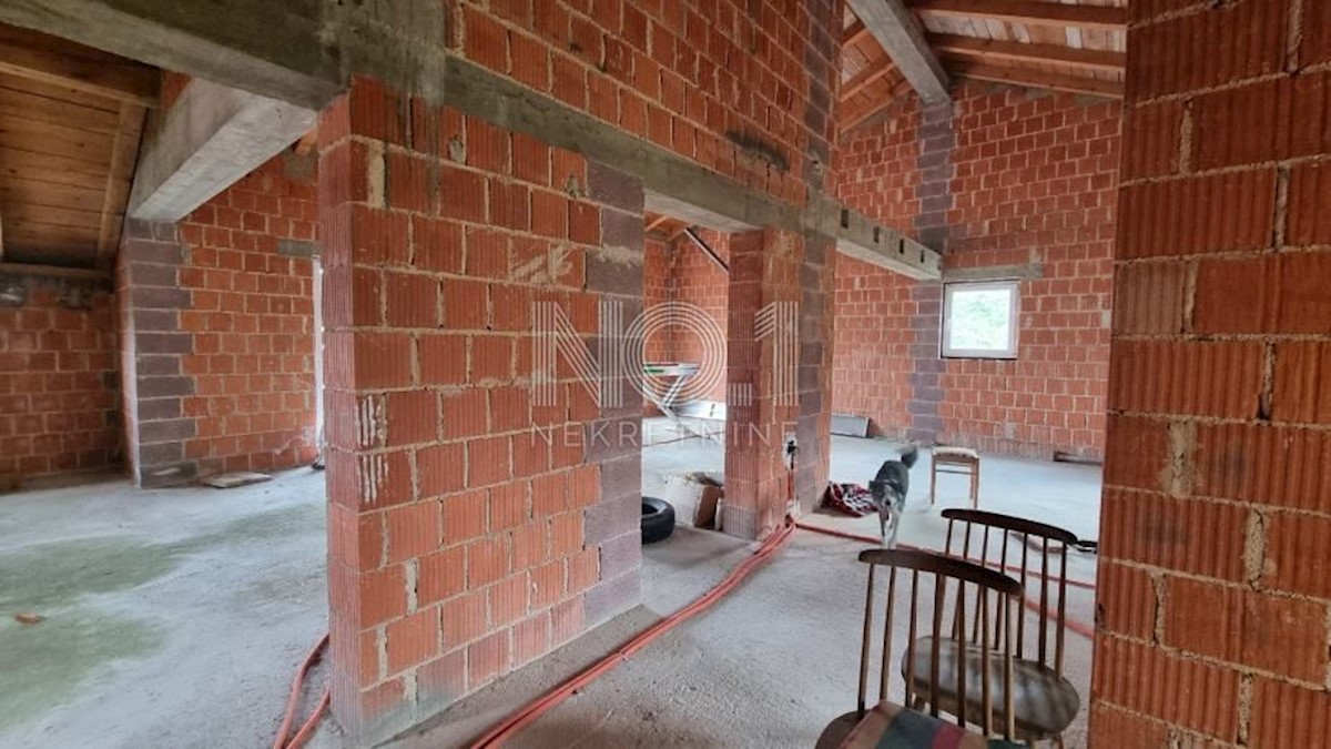 Kraljevica - Rohbau hiša s pogledom na morje