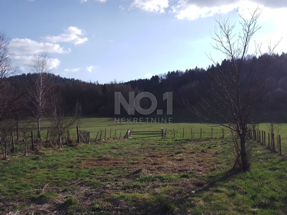Mrkopalj - prodaja hiše z velikim kmetijskim zemljišče