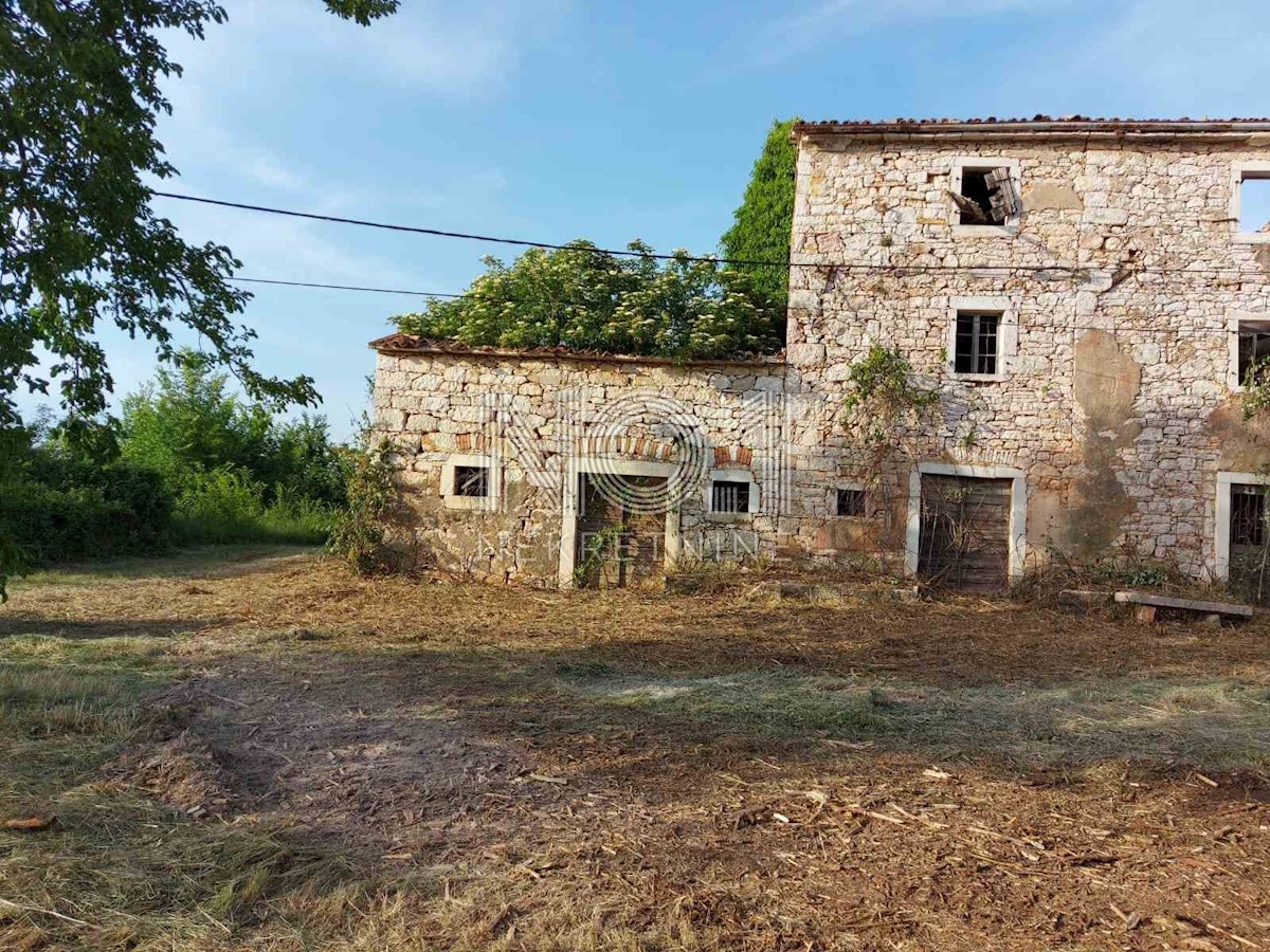 Vižinada - prodaja dvojčka z zazidljivim zemljiščem