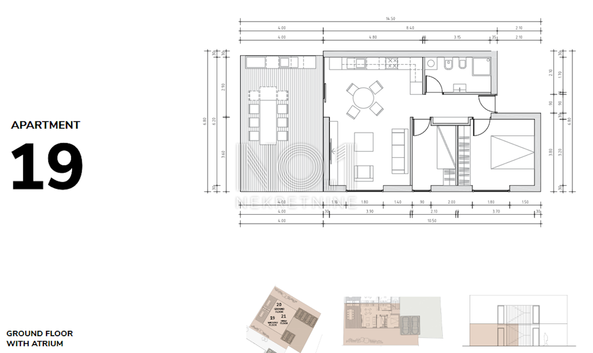 Brtonigla - apartma A19 v novogradnji