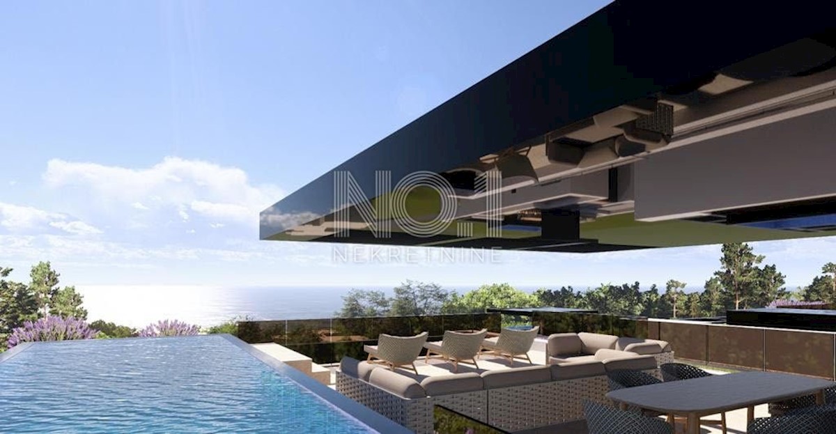Krk - S3 Penthouse s pogledom na morje