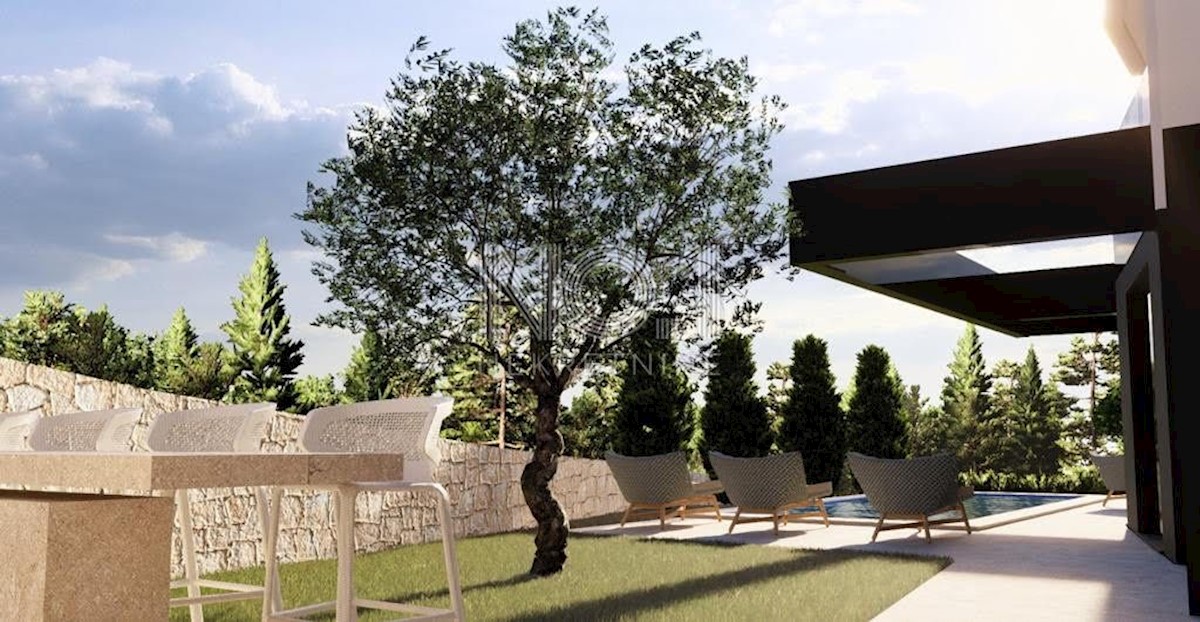 Krk - S3 Penthouse s pogledom na morje